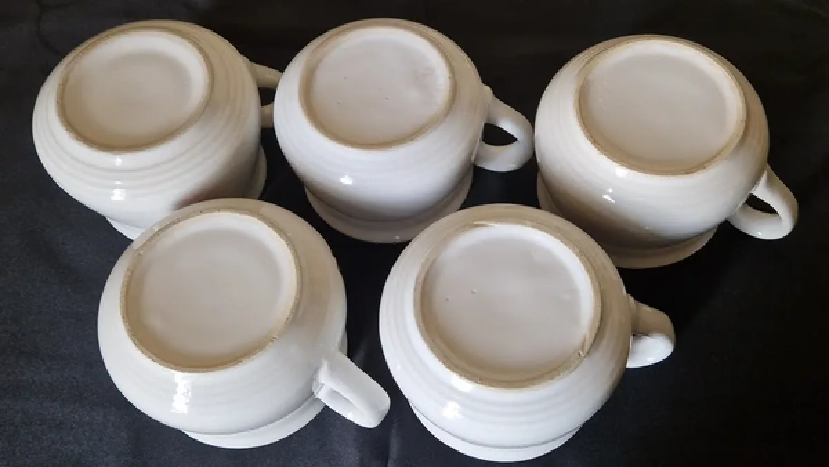 Vintage 1970s Soup Recipe Mugs (Complete Set of 5) photo 5